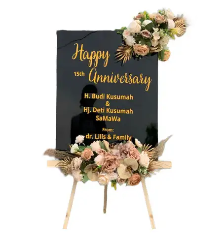 Papan Bunga Akrilik Basarang